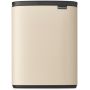 Brabantia Bo 234125 kosz na śmieci 12 l beżowy zdj.1