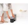 Brabantia NewIcon 252181 kosz na śmieci 3 l szary zdj.8