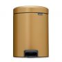 Brabantia NewIcon 255120 kosz na śmieci 5 l żółty zdj.1