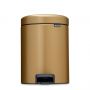 Brabantia NewIcon 255243 kosz na śmieci 5 l żółty zdj.1