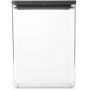 Brabantia Tasty+ 229985 pojemnik do przechowywania 22.1x11.1x29.6 cm przezroczysty-czarny zdj.1