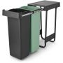Brabantia Sort & Go 232527 sortownik na odpady 2 l czarny zdj.1