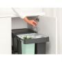 Brabantia Sort & Go 232541 sortownik na odpady 10 l czarny zdj.3