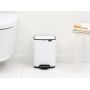 Brabantia Bo 236723 kosz na śmieci 4 l biały zdj.6