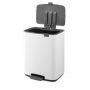 Brabantia Bo 236907 kosz na śmieci 12 l biały zdj.1