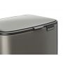 Brabantia Bo 237881 kosz na śmieci 4 l szary zdj.7