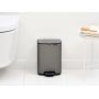 Brabantia Bo 237881 kosz na śmieci 4 l szary zdj.9