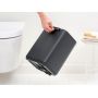 Brabantia Bo 237980 kosz na śmieci 7 l szary zdj.9
