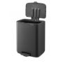 Brabantia Bo 238086 kosz na śmieci 12 l szary zdj.1
