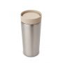 Brabantia Make & Take 244827 kubek termiczny 8.1x8.1x17.3 cm beżowy-stal zdj.1