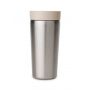 Brabantia Make & Take 244827 kubek termiczny 8.1x8.1x17.3 cm beżowy-stal zdj.2