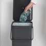 Brabantia Sort & Go 251047 sortownik na odpady 40 l szary zdj.3