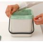 Brabantia Sort & Go 251702 sortownik na odpady 6 l zdj.2