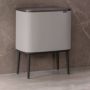 Brabantia Bo Touch Bin 254987 kosz na śmieci 36 l szary zdj.2