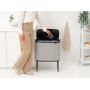 Brabantia Bo Touch Bin 255021 pojemnik na odpady 33 l szary zdj.10