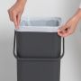 Brabantia Sort & Go 251047 sortownik na odpady 40 l szary zdj.11
