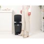 Brabantia StepUp 800269 pojemnik na odpady 25 l czarny zdj.5