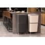 Brabantia SortUp Hi 275043 sortownik na odpady 45 l szary zdj.14