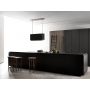 Ciarko Design Mono W CDW9001B okap kuchenny 90 cm wyspowy czarny zdj.4