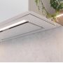 Ciarko Design Aura CDZ5501B okap kuchenny 55 cm podszafkowy biały zdj.5