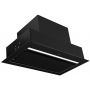 Ciarko Design Aura CDZ5501C okap kuchenny 55 cm podszafkowy czarny zdj.1