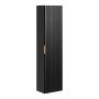 Comad Adel Black ADELBLACK8001B1D szafka 35x25x140 cm boczna wisząca czarna zdj.1