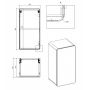 Comad Aruba White ARUBAWHITE810FSC szafka 35x32x68 cm boczna wisząca biała zdj.2
