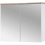 Comad Bali White BALIWHITE841FSC szafka 80x20x69.4 cm z lustrem biała zdj.1