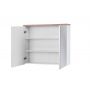 Comad Bali White BALIWHITE841FSC szafka 80x20x69.4 cm z lustrem biała zdj.4