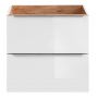 Comad Capri White CAPRIWHITE820BFSC szafka wisząca podumywalkowa 60x46 cm zdj.4