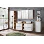 Comad Capri White CAPRIWHITE820BFSC szafka wisząca podumywalkowa 60x46 cm zdj.8
