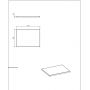 Comad Capri White CAPRIWHITE890FSC blat naszafkowy 61x46 cm biały zdj.2