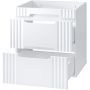 Comad Fiji FIJIWHITE8260D2S szafka 60x46x62 cm podumywalkowa stojąca biała zdj.4