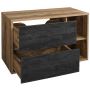 Comad Hampton Concrete HAMPTONCONCRETE824100BLFSC szafka z blatem wisząca podumywalkowa 100x46 cm zdj.4