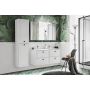 Comad Havana HAVANAWHITE8460 szafka 60x16x75 cm z lustrem biała zdj.5
