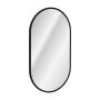 Comad Apollo LUSTROAPOLLOBLACK lustro 50x90 cm owalne z oświetleniem czarny zdj.1