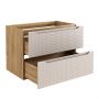 Comad Luxor Beige LUXORBEIGE82802S szafka 80x46x57 cm dab-beżowa zdj.4