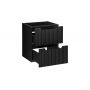 Comad Nova Black NOVABLACKD282502S szafka 50x39x57 cm czarna zdj.4