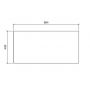 Comad Nova Cashmere NOVACASHMERE8980 blat 80x40 cm beżowy zdj.3