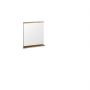 Comad Nova Oak NOVAOAKA8450 lustro 50x57 cm kwadratowe drewno zdj.1