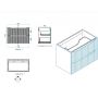 Comad Ocean Beige OCEANBEIGE82802S szafka 80x46x57 cm dab-beżowa zdj.2