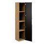 Comad Ocean Black OCEANBLACK80011D szafka 35x33x170 cm czarna-dab zdj.4