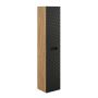 Comad Ocean Black OCEANBLACK80022D szafka 35x33x170 cm czarna-dab zdj.1