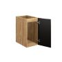 Comad Ocean Black OCEANBLACK81301D szafka 30x46x57 cm czarna-dab zdj.4