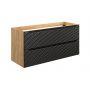 Comad Ocean Black OCEANBLACK821202S szafka 120x46x57 cm czarna-dab zdj.1