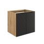 Comad Ocean Black OCEANBLACK82602D szafka 60x46x57 cm czarna-dab zdj.1