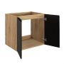 Comad Ocean Black OCEANBLACK82602D szafka 60x46x57 cm czarna-dab zdj.4
