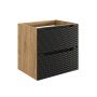 Comad Ocean Black OCEANBLACK82602S szafka 60x46x57 cm czarna-dab zdj.1