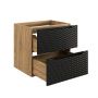 Comad Ocean Black OCEANBLACK82602S szafka 60x46x57 cm czarna-dab zdj.4
