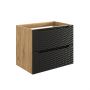 Comad Ocean Black OCEANBLACK82702S szafka 70x46x57 cm czarna-dab zdj.1